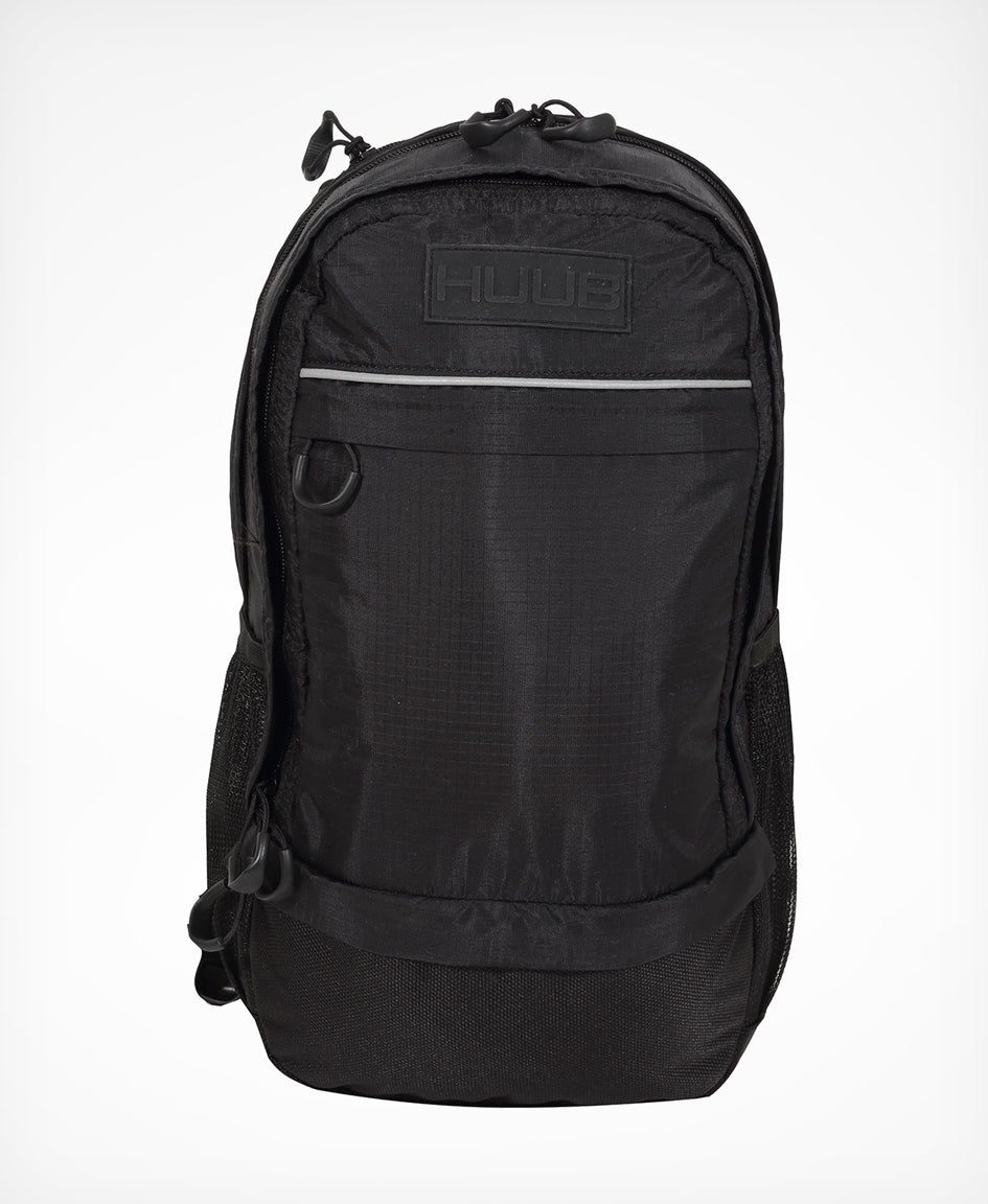 HUUB Running Bag – lightweight 12L, waterproof, padded shoulder pack for running, cycling, daily essentials
