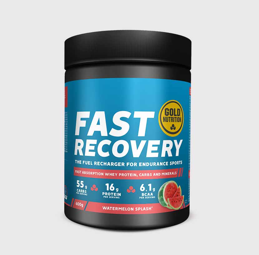 GoldNutrition Fast Recovery Drink Powder nutrition label view